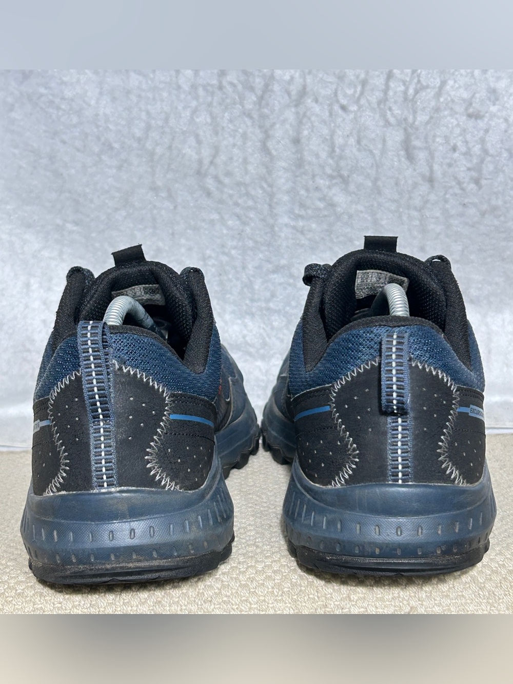 Saucony Excursion TR16 Mens Blue/Black Trail Running Sneakers Shoes SZ 12 Wide - Picture 4 of 11
